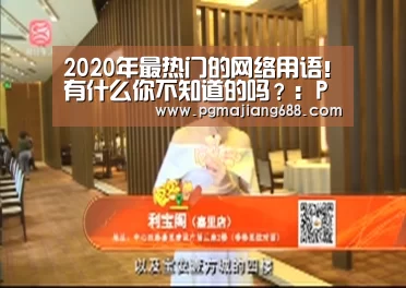 2020年最热门的网络用语!有什么你不知道的吗?:PG电竞(图12) PG电竞